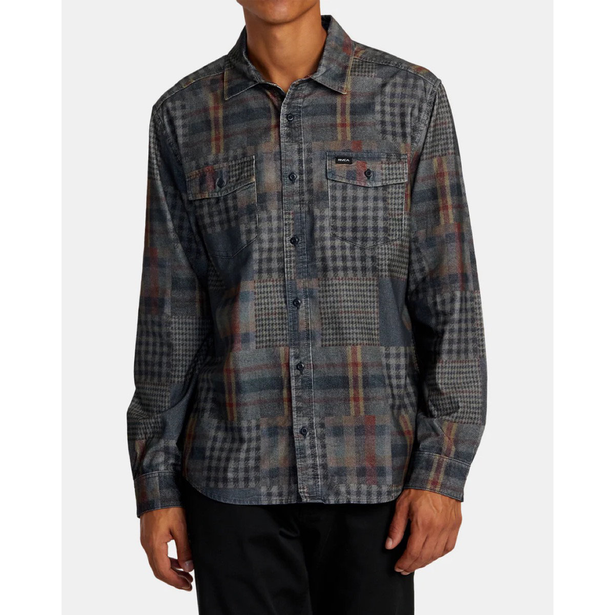 Freeman Cord Print LS Bekleidung, Hemd, Langarm, Ärmel, Kleid, Hemd
