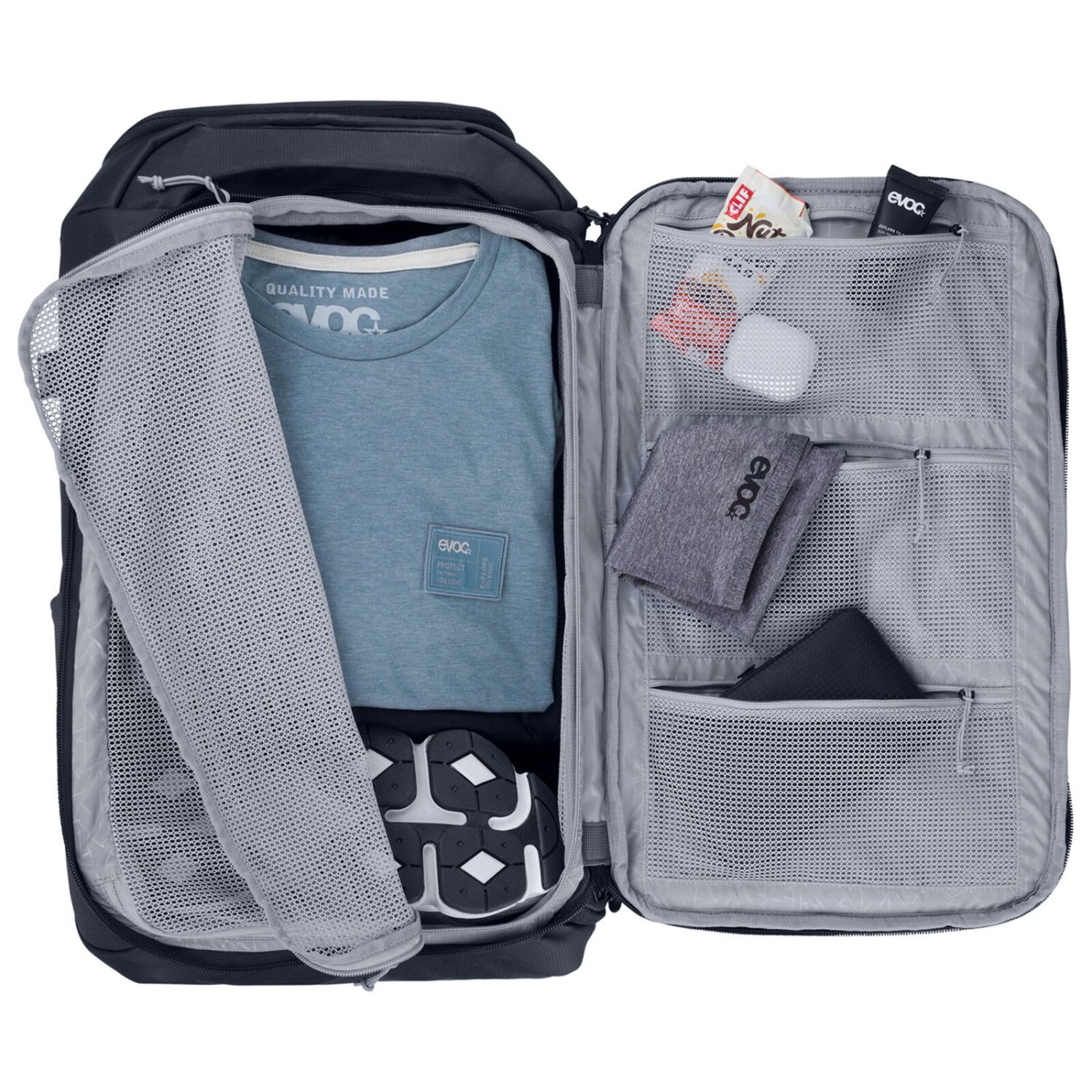 Athlete Backpack 30L reisedrucksack, kompakt, gymbag, zubehör, mesh-fächer