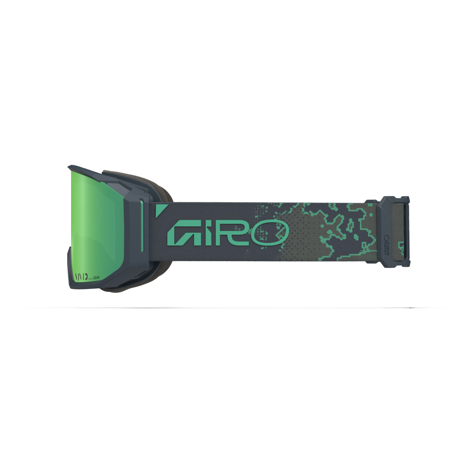 Revolt Pro Vivid Goggle Skibrille, Goggles, Grün, Rahmen, Gummi