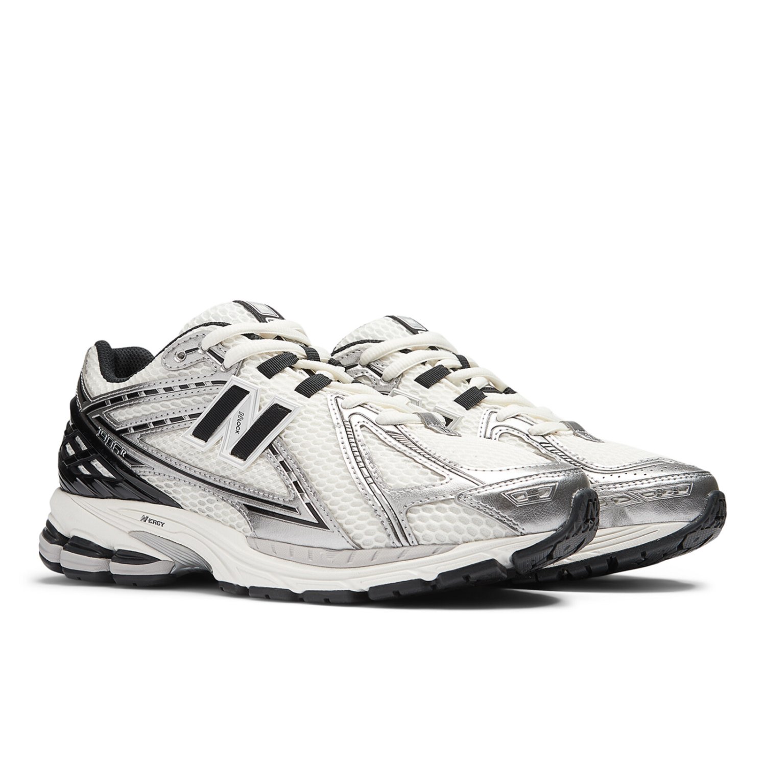 Sneaker, Laufschuh, Mesh, Weiß, Gummi-Sohle