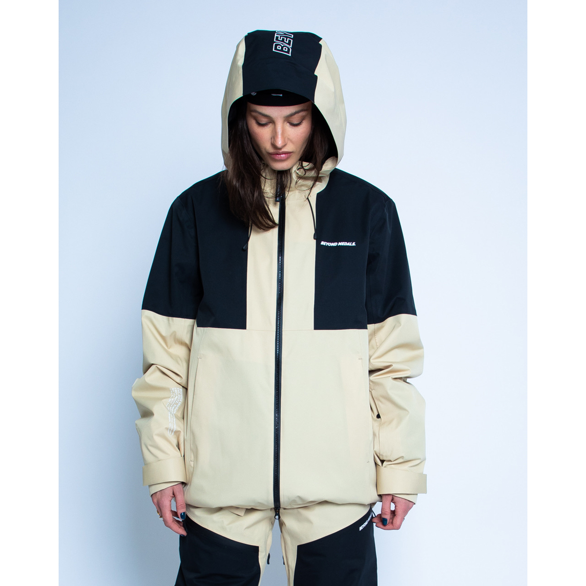 Mantel, Jacke, Kapuze, Gesicht, Kapuzenpulli