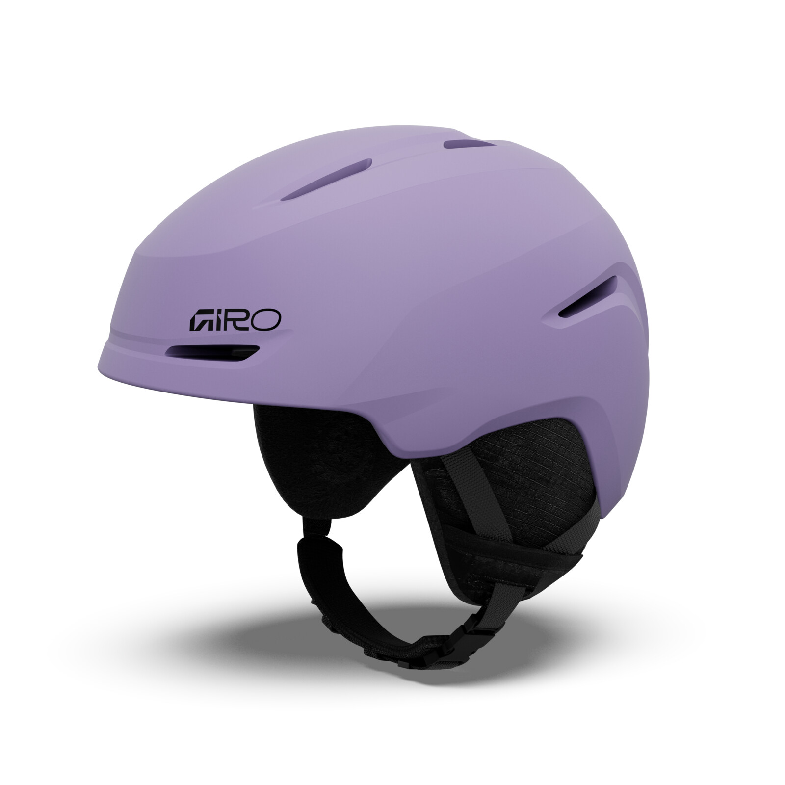 casque, casque de ski, VIOLET, softshell, sangle réglable