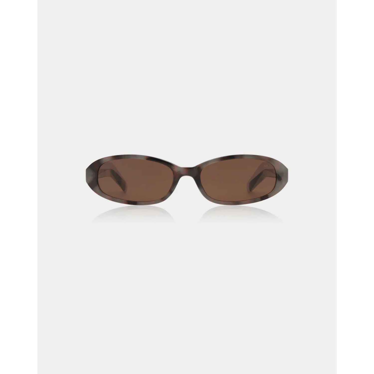 Macy Lunettes de soleil, lunettes, montures, marron, forme ovale