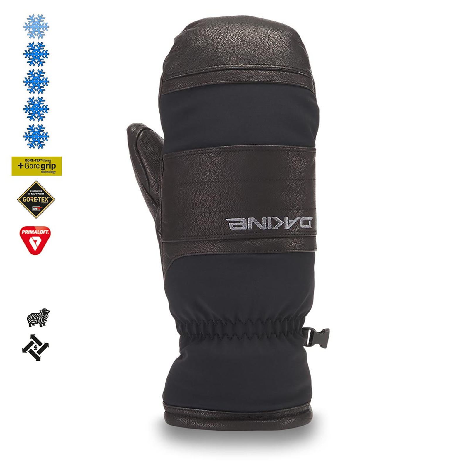 Baron Gore-tex Mitt Dakine Baron Gore-tex Mitt Black