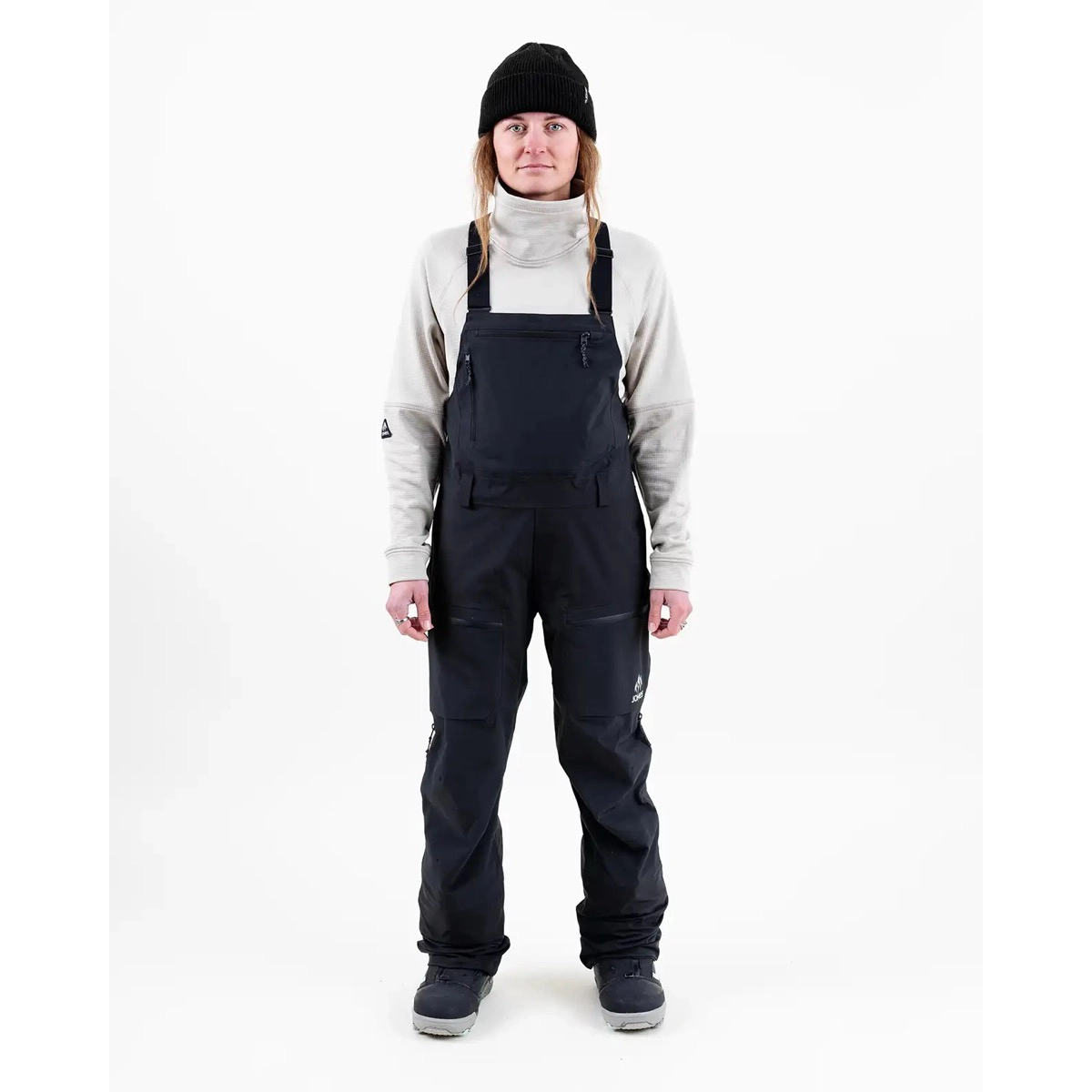W'S Mtn Surf Rec Bib Jones W'S Mtn Surf Rec Bib Stealth Black, vue 2