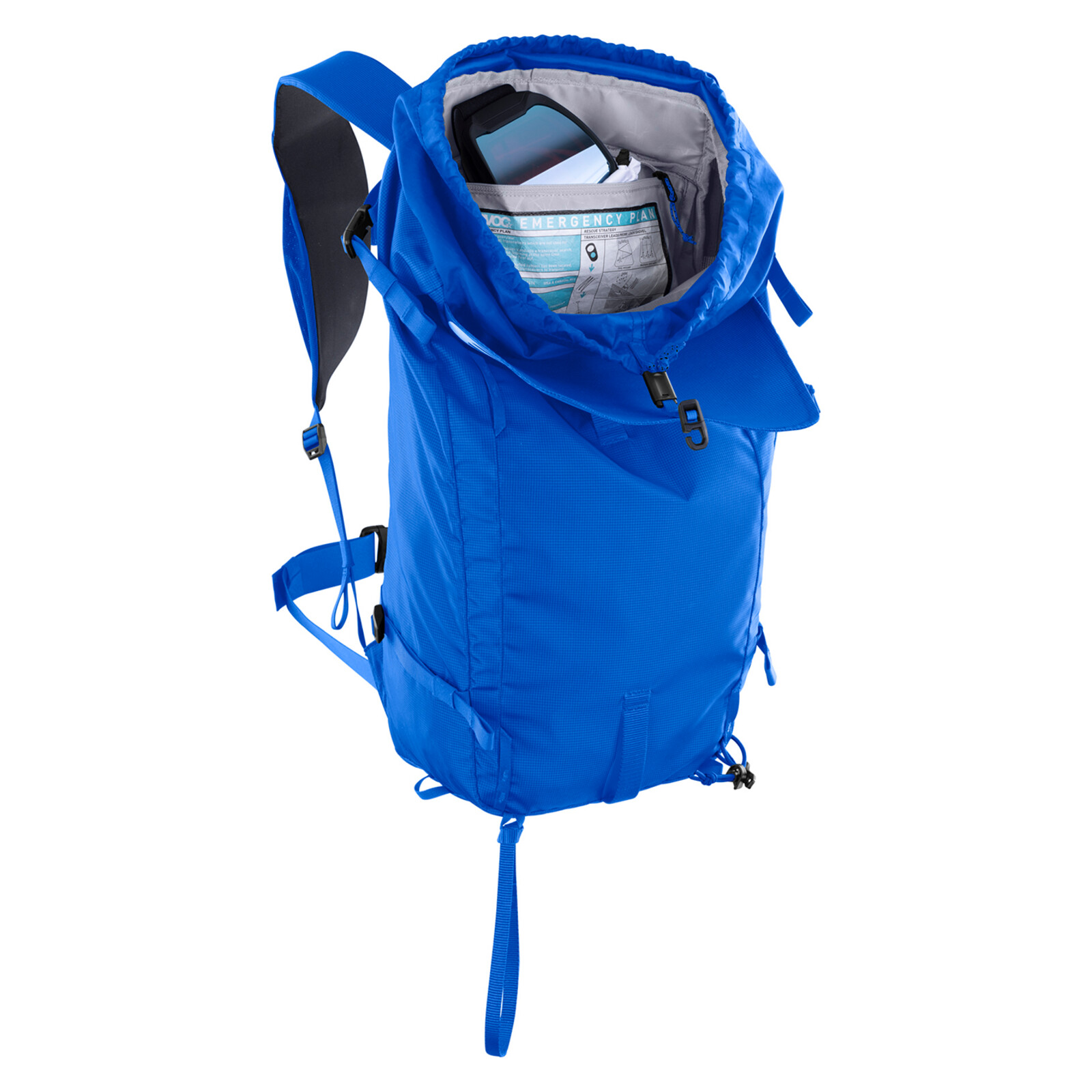 Summit 20L Backpack Rucksack, Trekking, Rucksack blau, Beckenrucksack, Rollverschluss