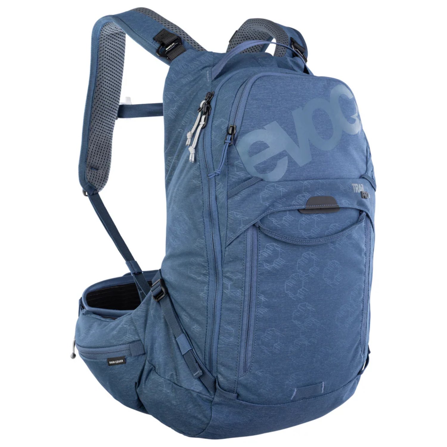 Sac à dos, randonnée, lait, bleu, poche latérale