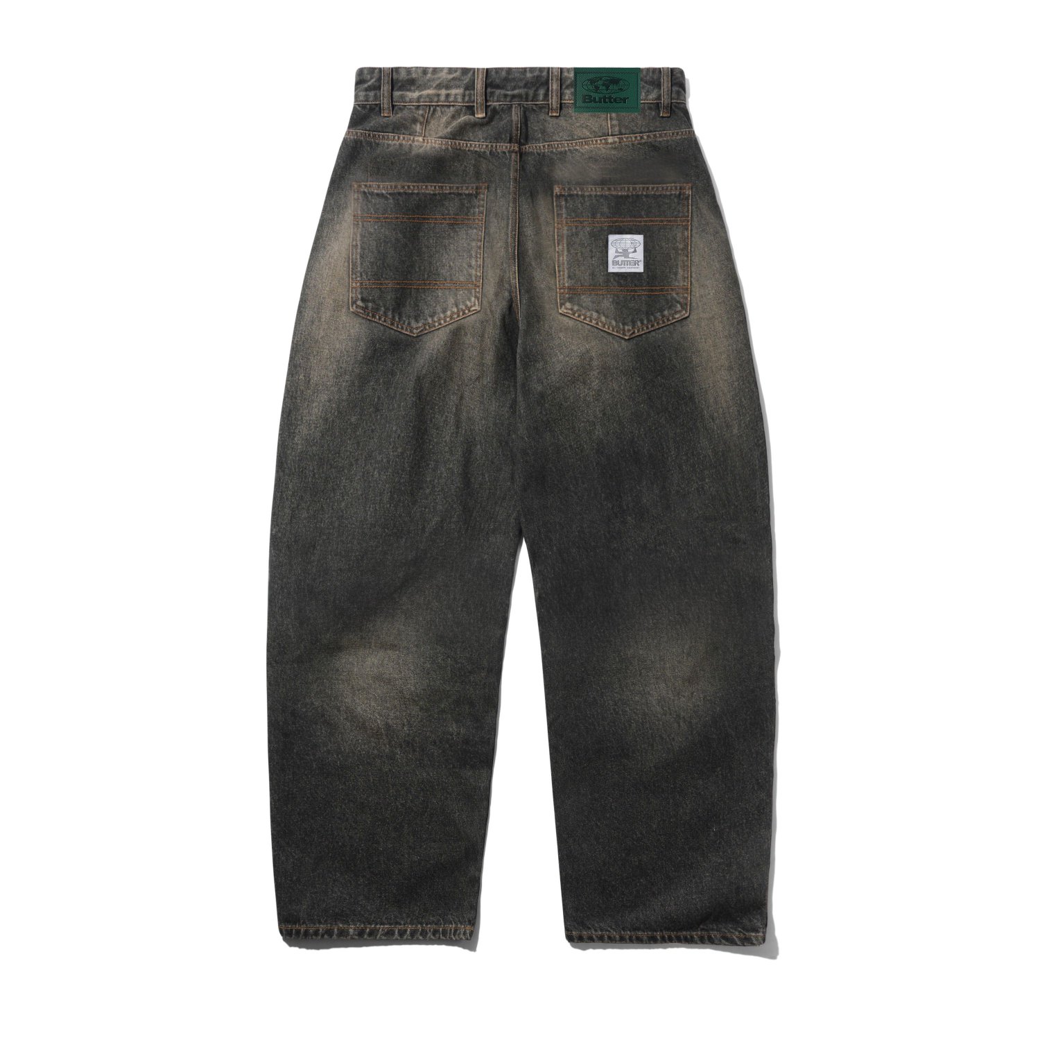 Wide Cut Denim Jeans