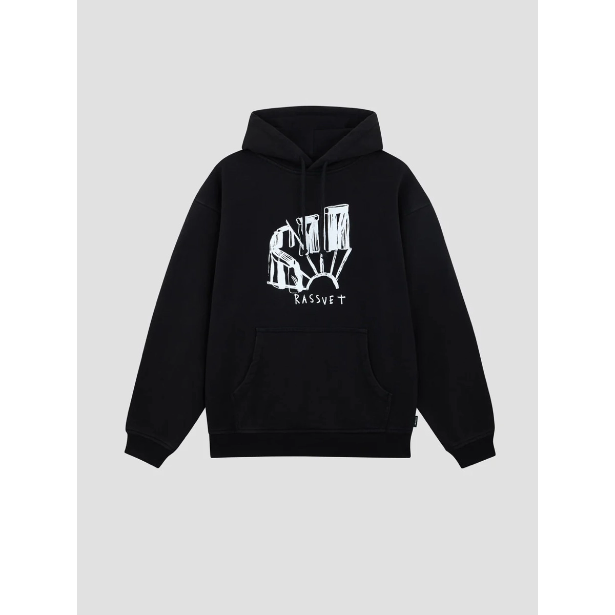 Rock Solid Hoodie Rassvet Rock Solid Hoodie Black