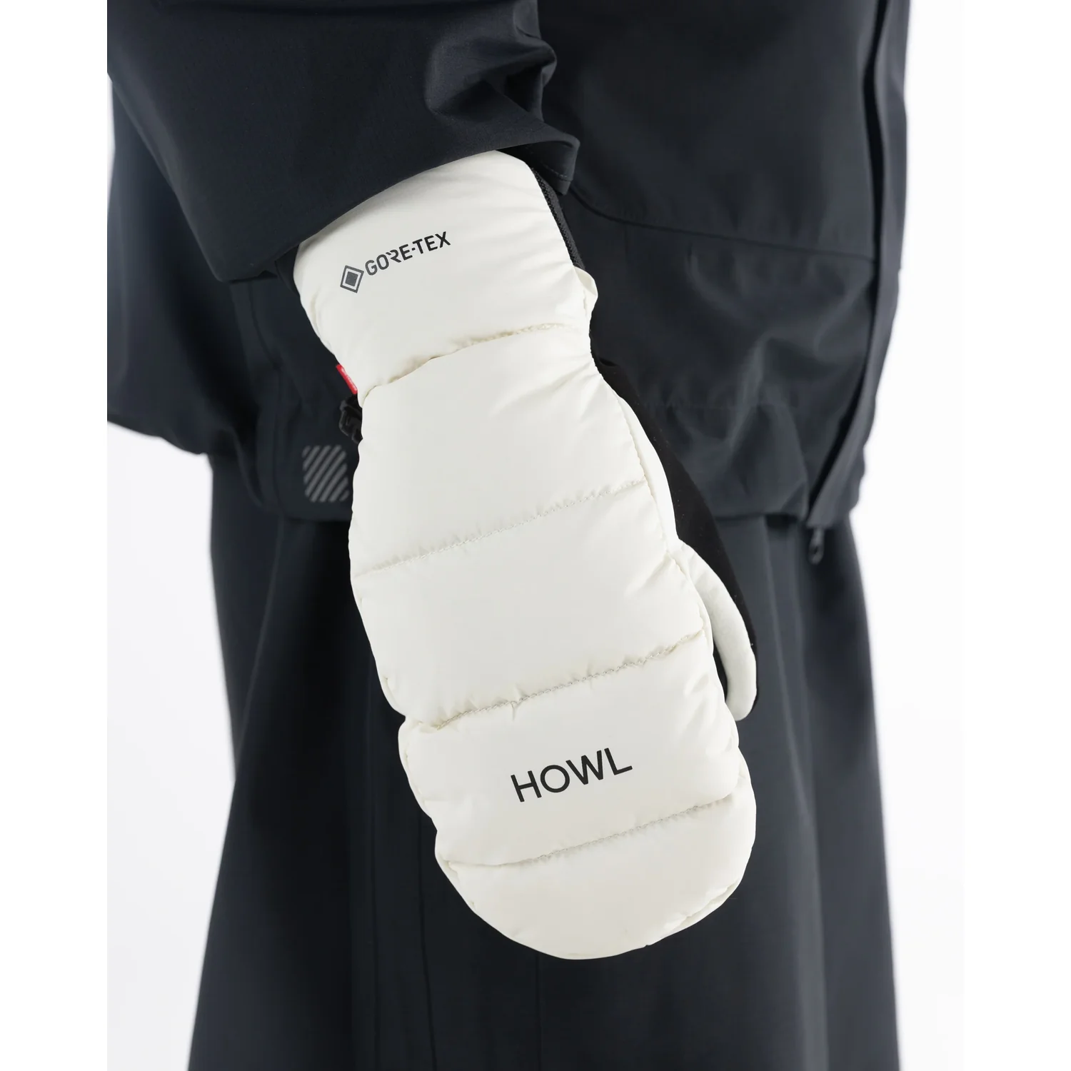Down Gore-Tex Mitt Howl Down Gore-Tex Mitt Cream, vue 2