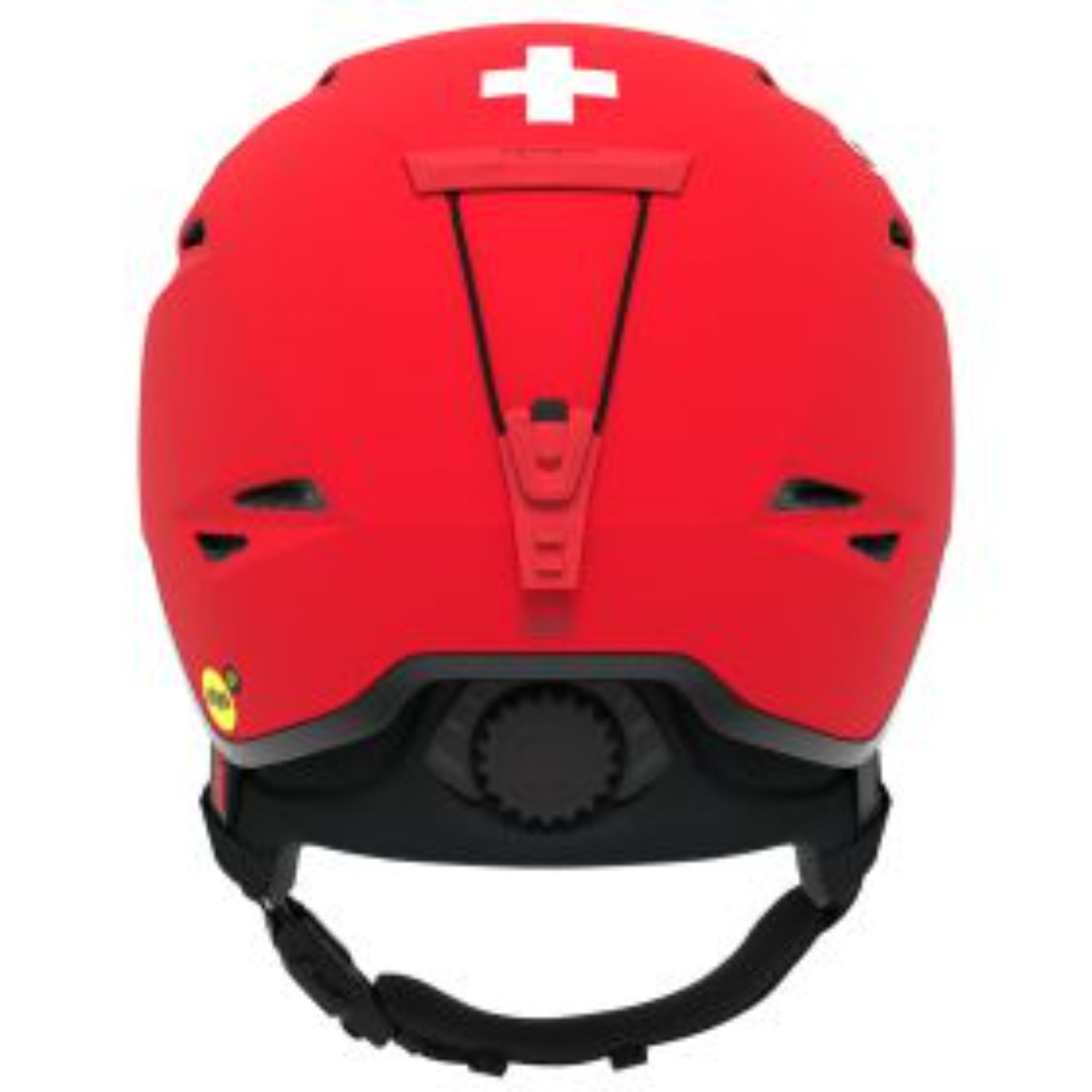 Grid Spherical MIPS Helmet Schneehelm, Kletterhelm, Rot, Gurtband, Verstellrad