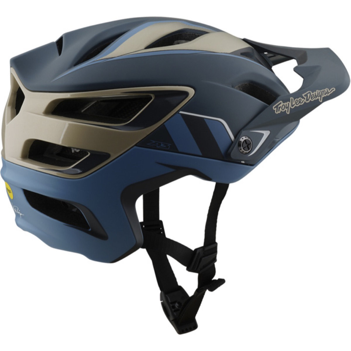 A3 Helmet W/MIPS Troy Lee Designs A3 Helmet W/MIPS Grau, Ansicht 2