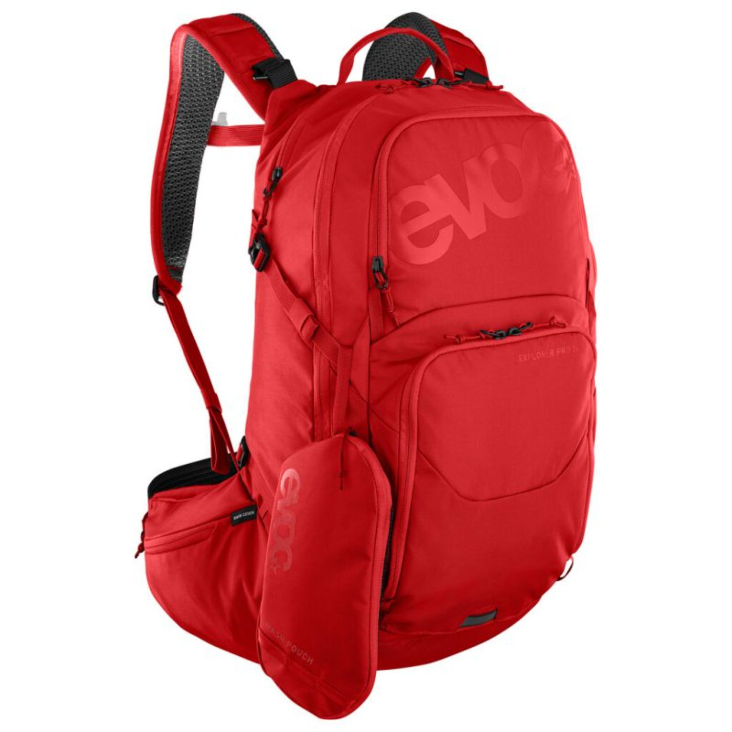 Rucksack, Rot, Wandern, Mehrere Fächer, Seitentasche