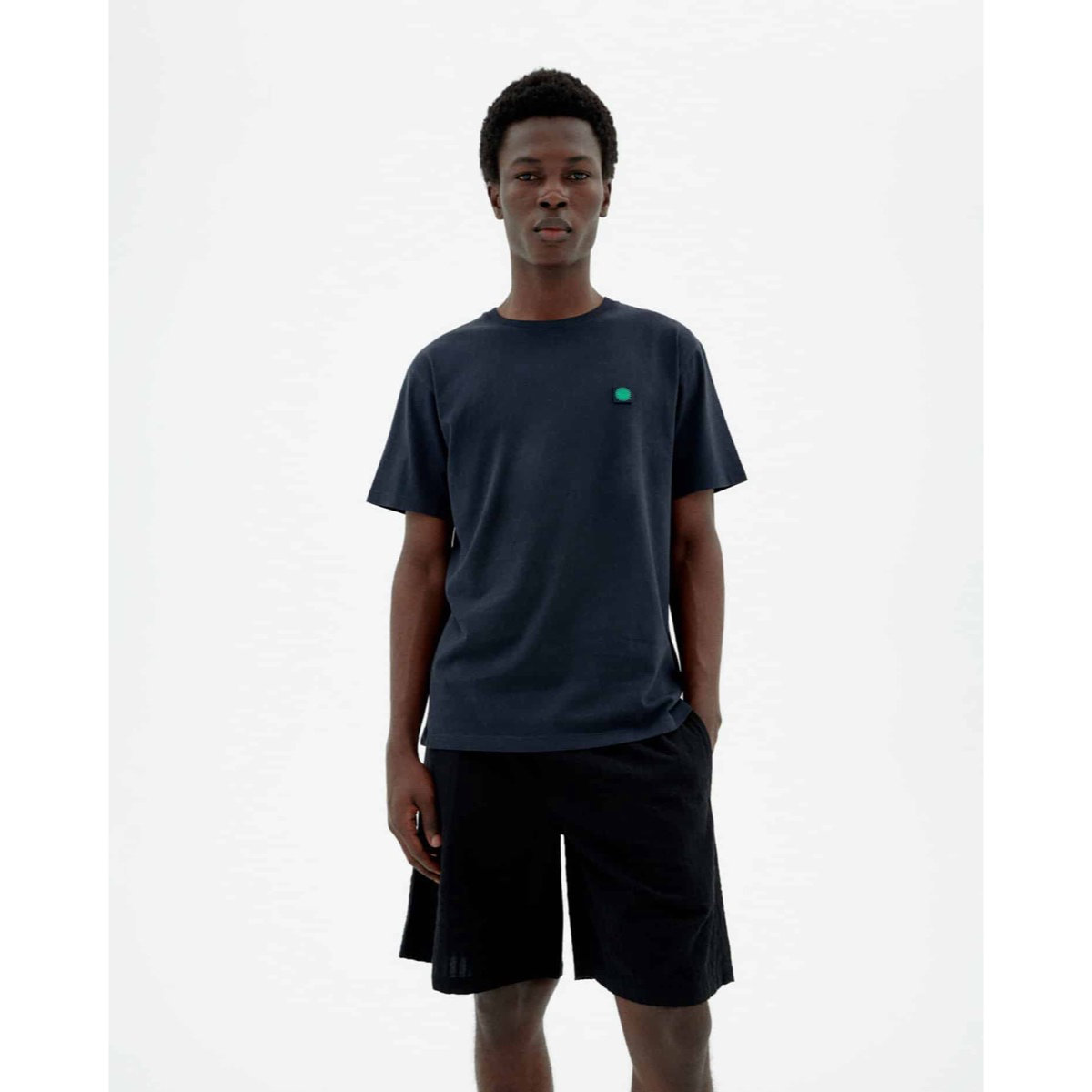 Sol Contrast Tee Vêtements, T-shirt, manches, short, personne