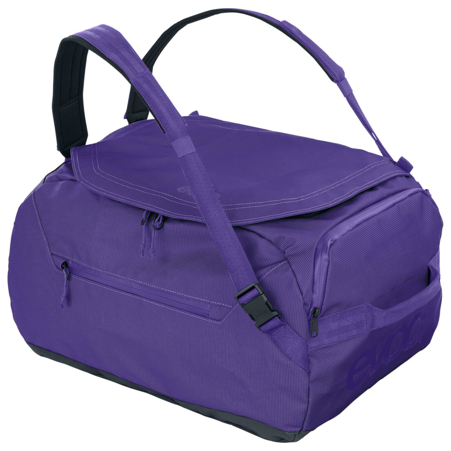 Sporttasche, Reisetasche, Lila, Seitentasche, Tragegurt