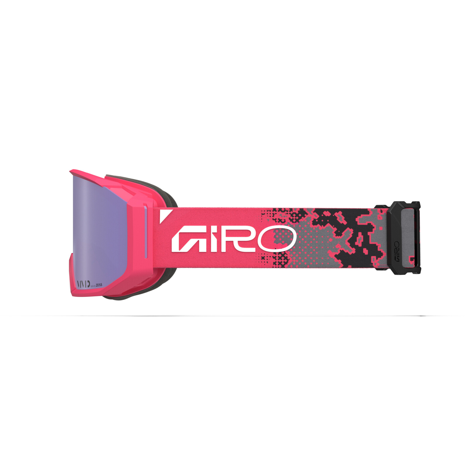 Snowboard-Goggles, Pinkes Band, Goggles, Belüftete Linse, Verstellbares Band