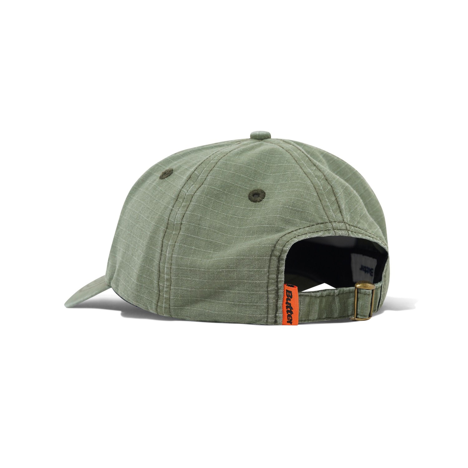 Casquette de baseball, verte, réglable, bandeau arrière, 6 panneaux