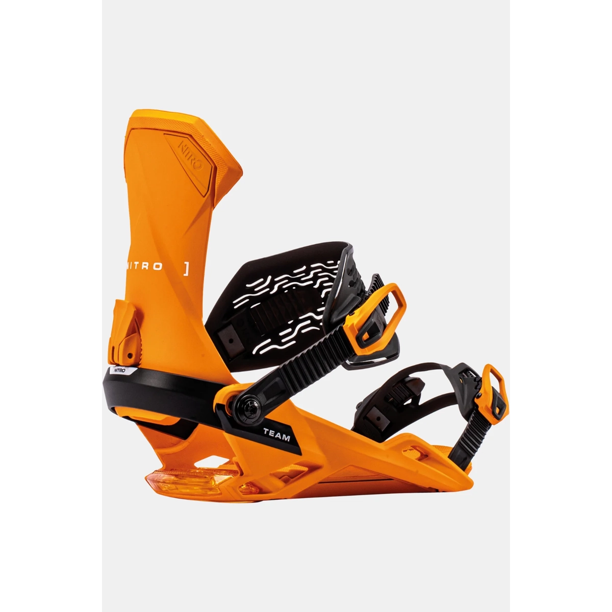 Team Snowboard Bindings, Orange Bindings, Step-in Binding, Adjustable Straps, Heel Cup, Snowboard-Bindungen, Orange, Verstellbare Riemen, Highback, Zugriff,Riemen?