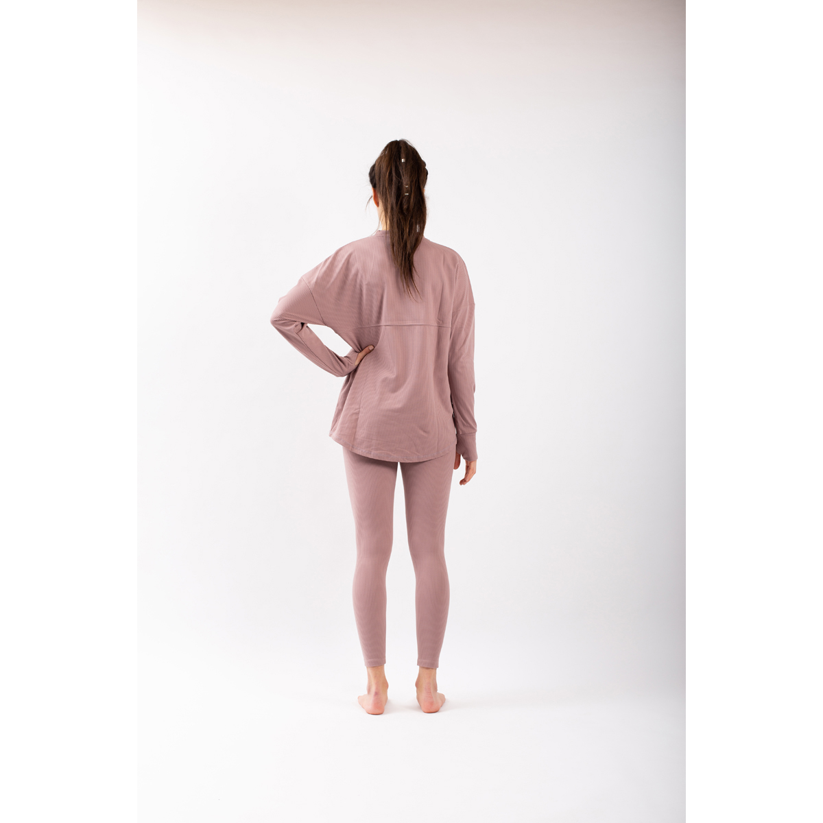 Venture Rib Top Eivy Venture Rib Top FADED WOODROSE, vue 2