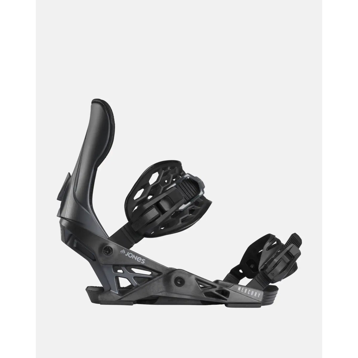 M'S Mercury Fixations de snowboard, fixations pour hommes, réglables, en composite plastique, Mercury