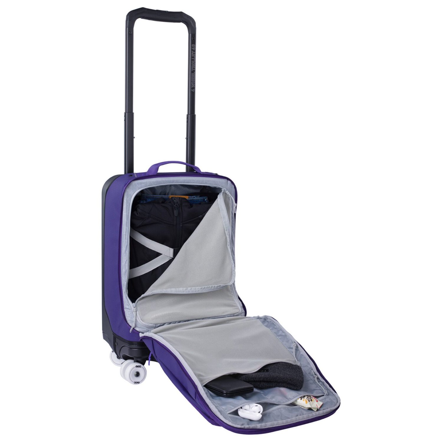 4-Wheel Trolley 40L Reise-Gepäck, Koffer, Koffer mit Rädern, Rollkoffer, Ladefach