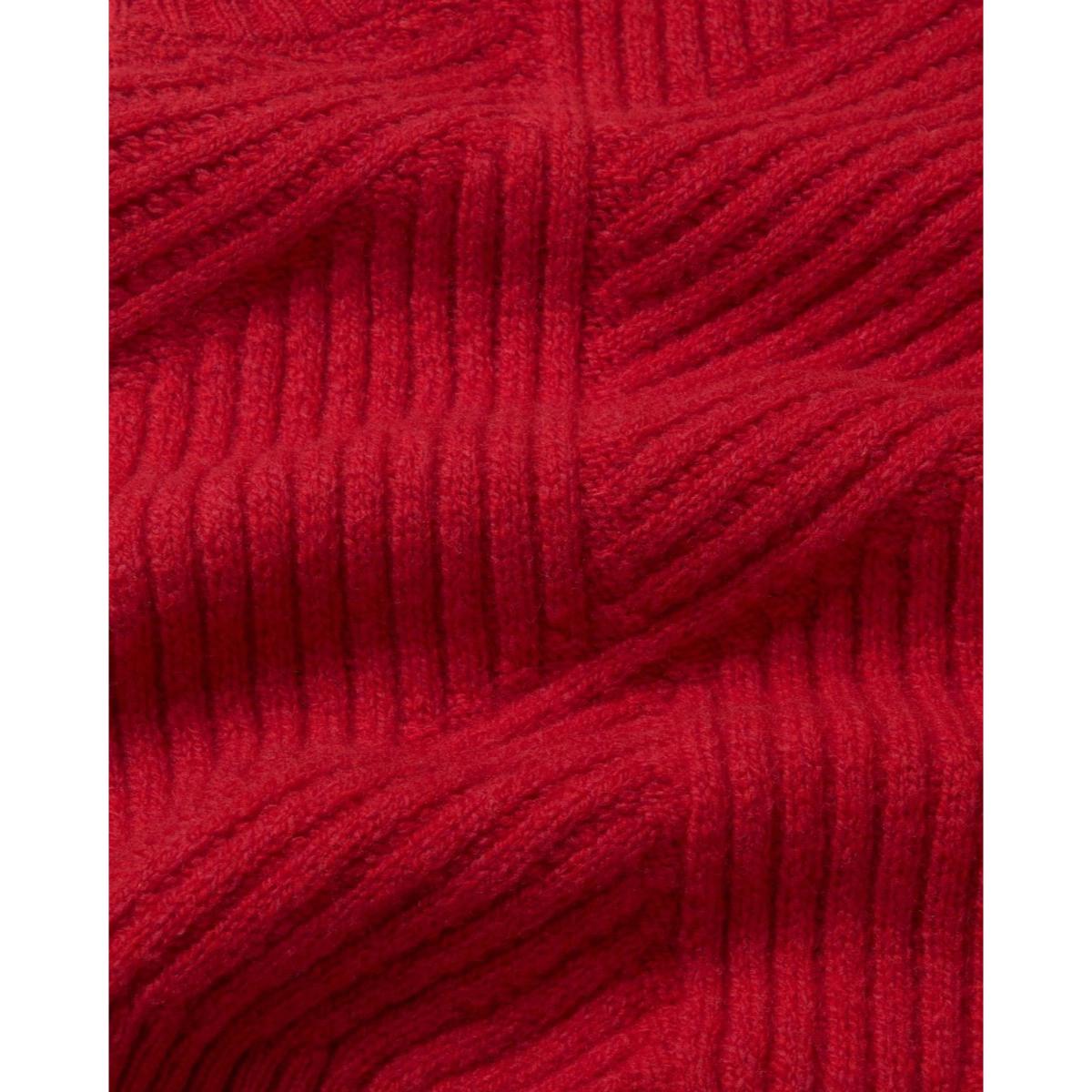 Kaia Knitted Vest ThinkingMu Kaia Knitted Vest Red, vue 2