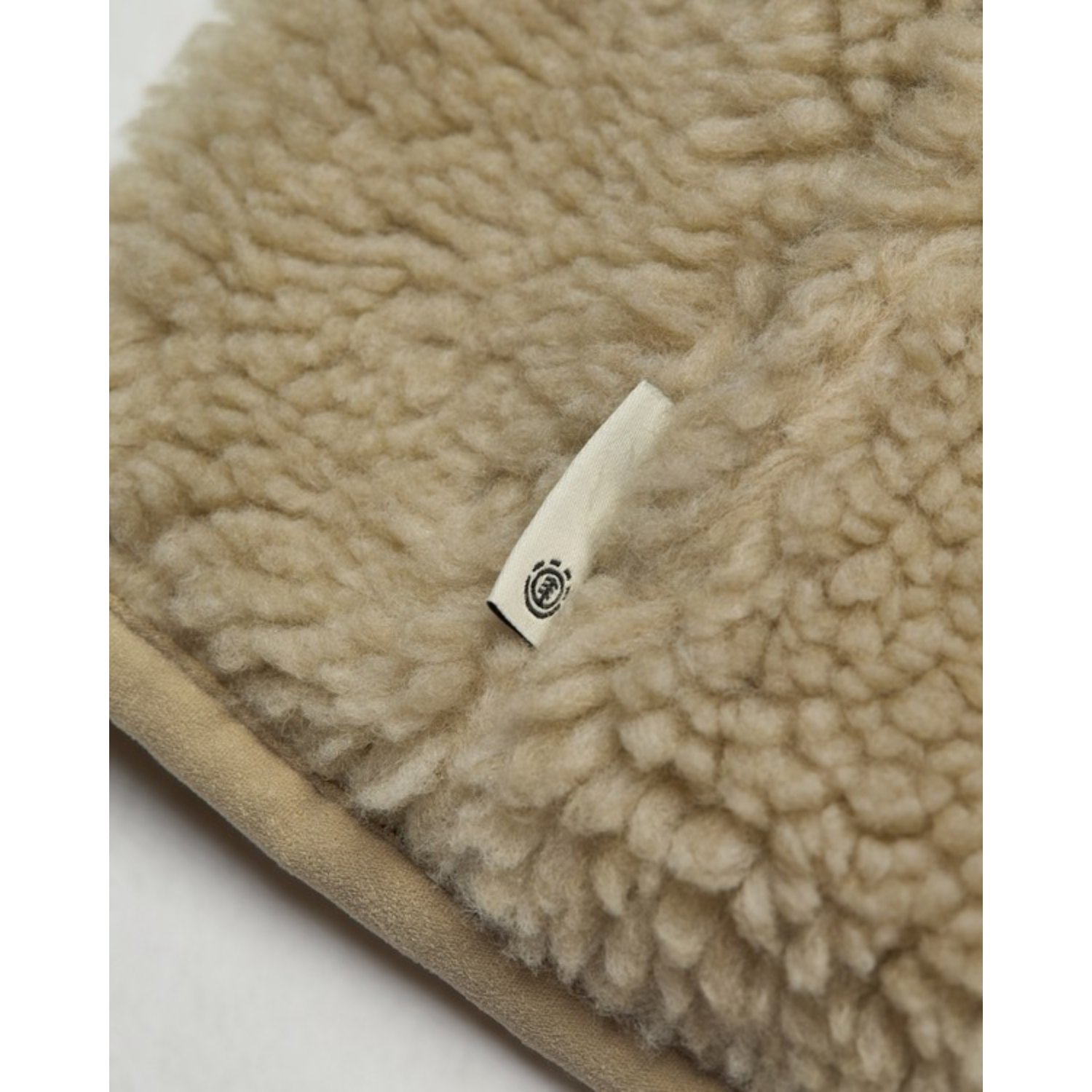 Lake Sherpa Vest W Beige, polaire, sherpa, Q-Label, taie d'oreiller