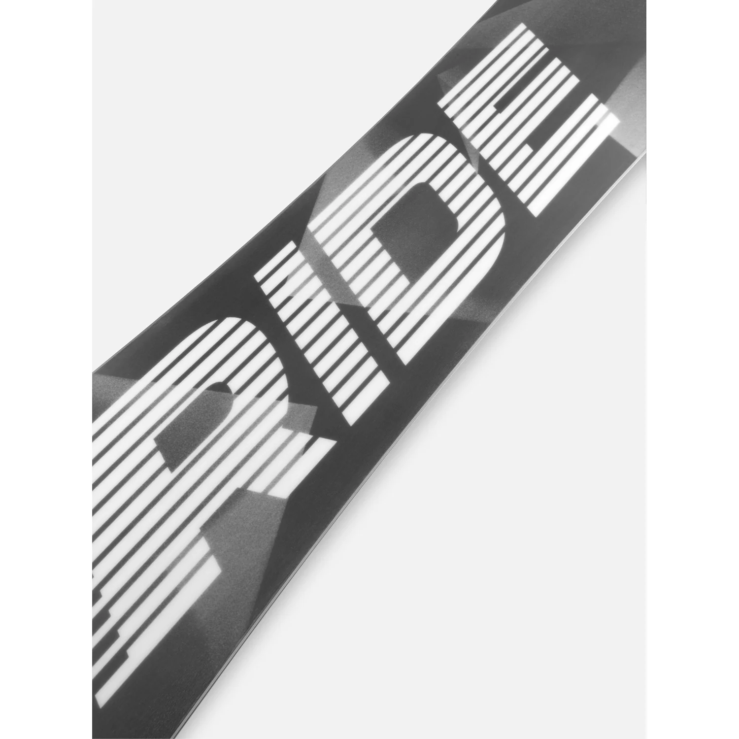 Moderator Ski, Schwarz-weiß, Streifendesign, Geometrisches Muster