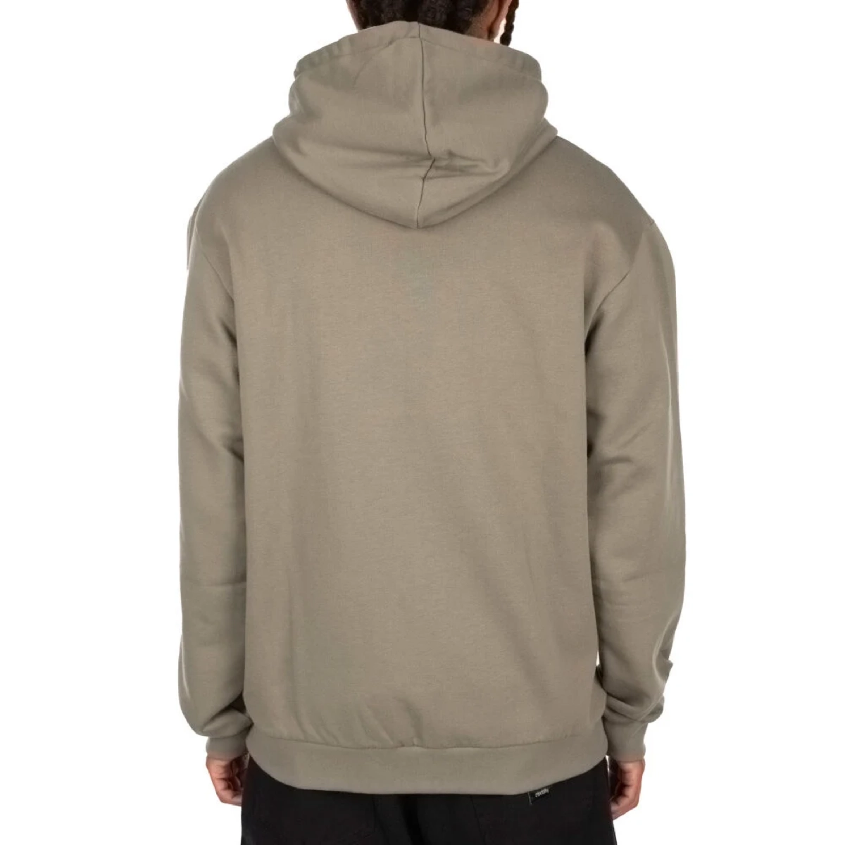 hoodie, beige, hooded, sweatshirt, back-view