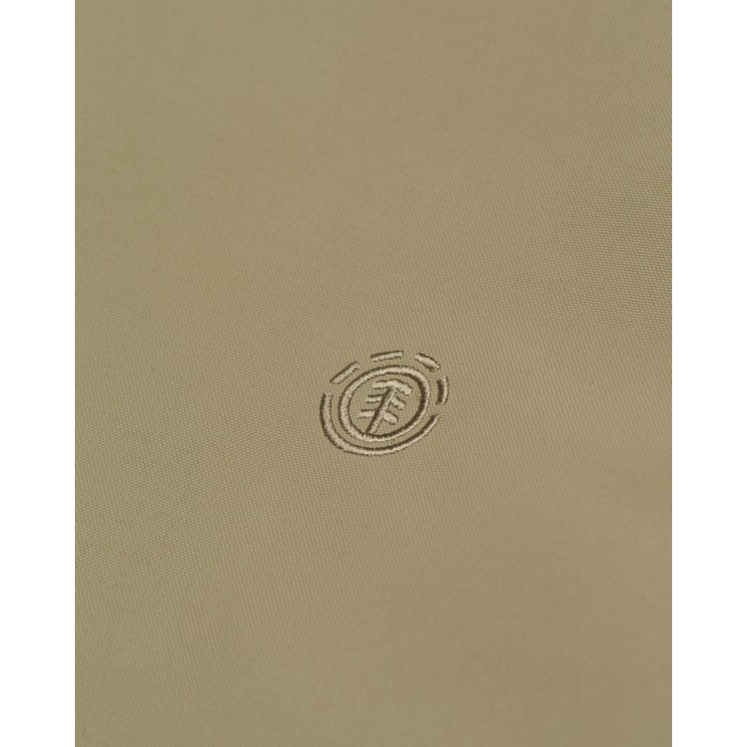 Dulcey taupe, tissu lisse, logo, logo circulaire, textile