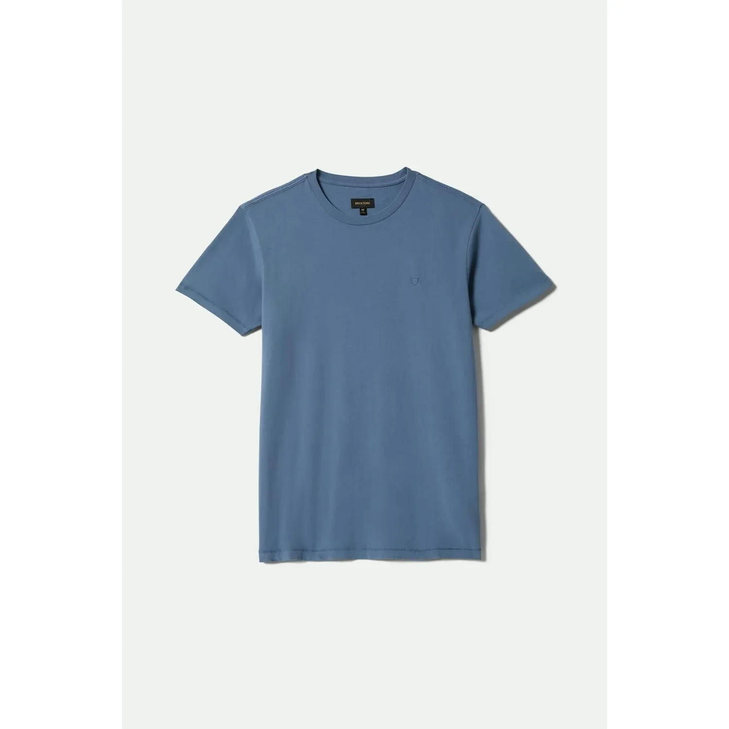Vintage Reserve T-Shirt T-shirt, col rond, manches courtes, bleu, poche poitrine