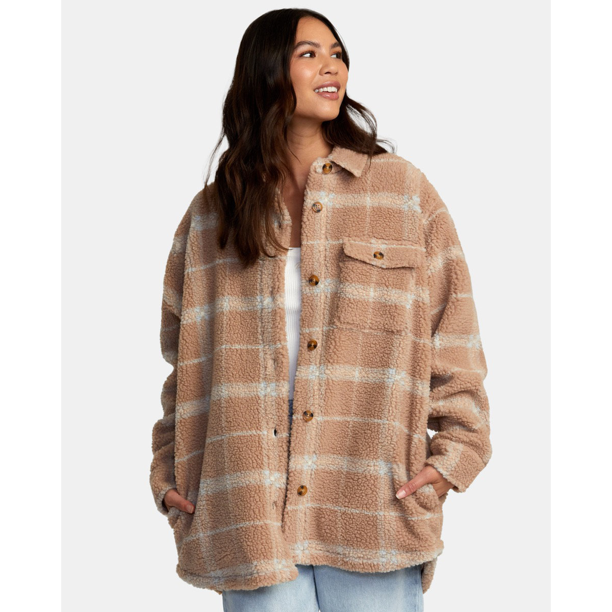 Birdie Shacket Bekleidung, Mantel, Strickwaren, Pullover