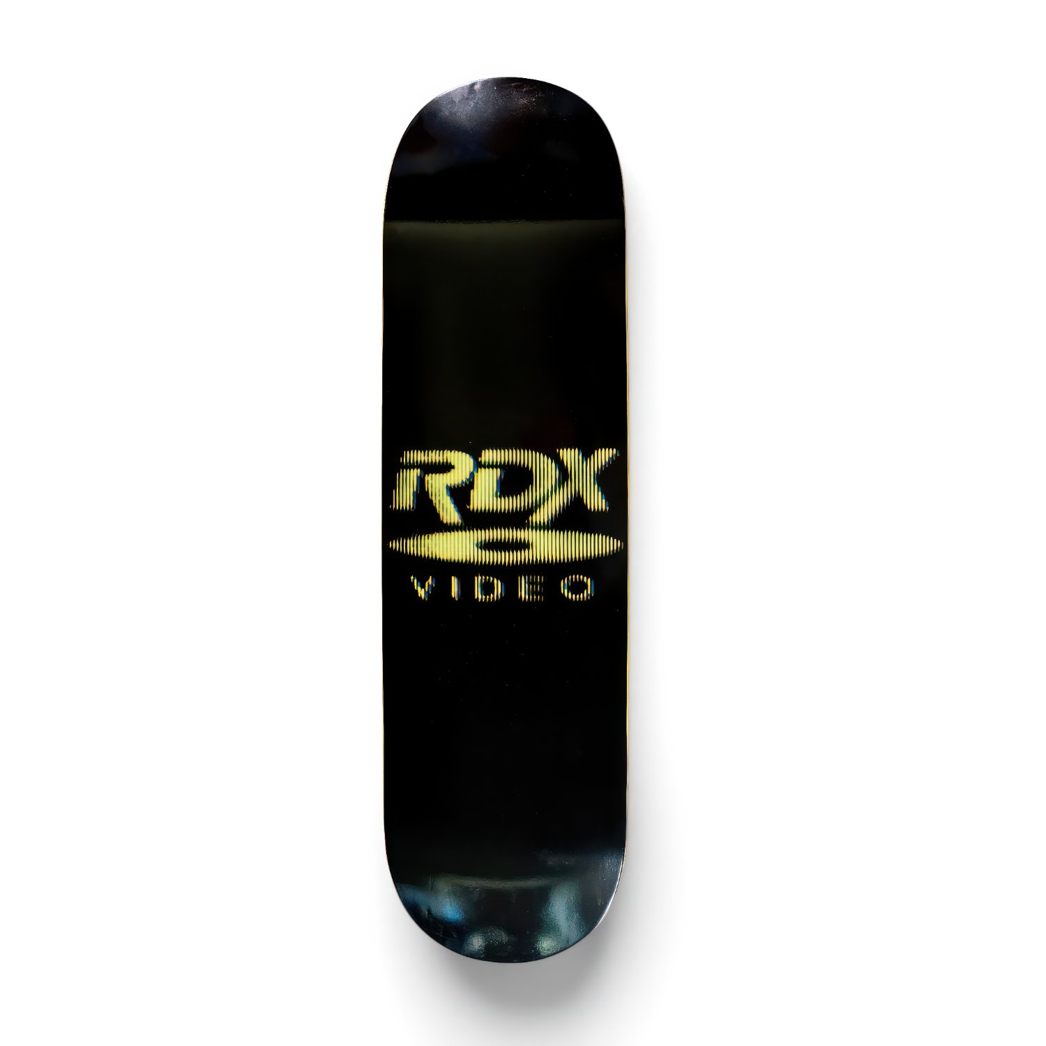 Skateboard, Deck, Schwarz, Grafik, RDX Video