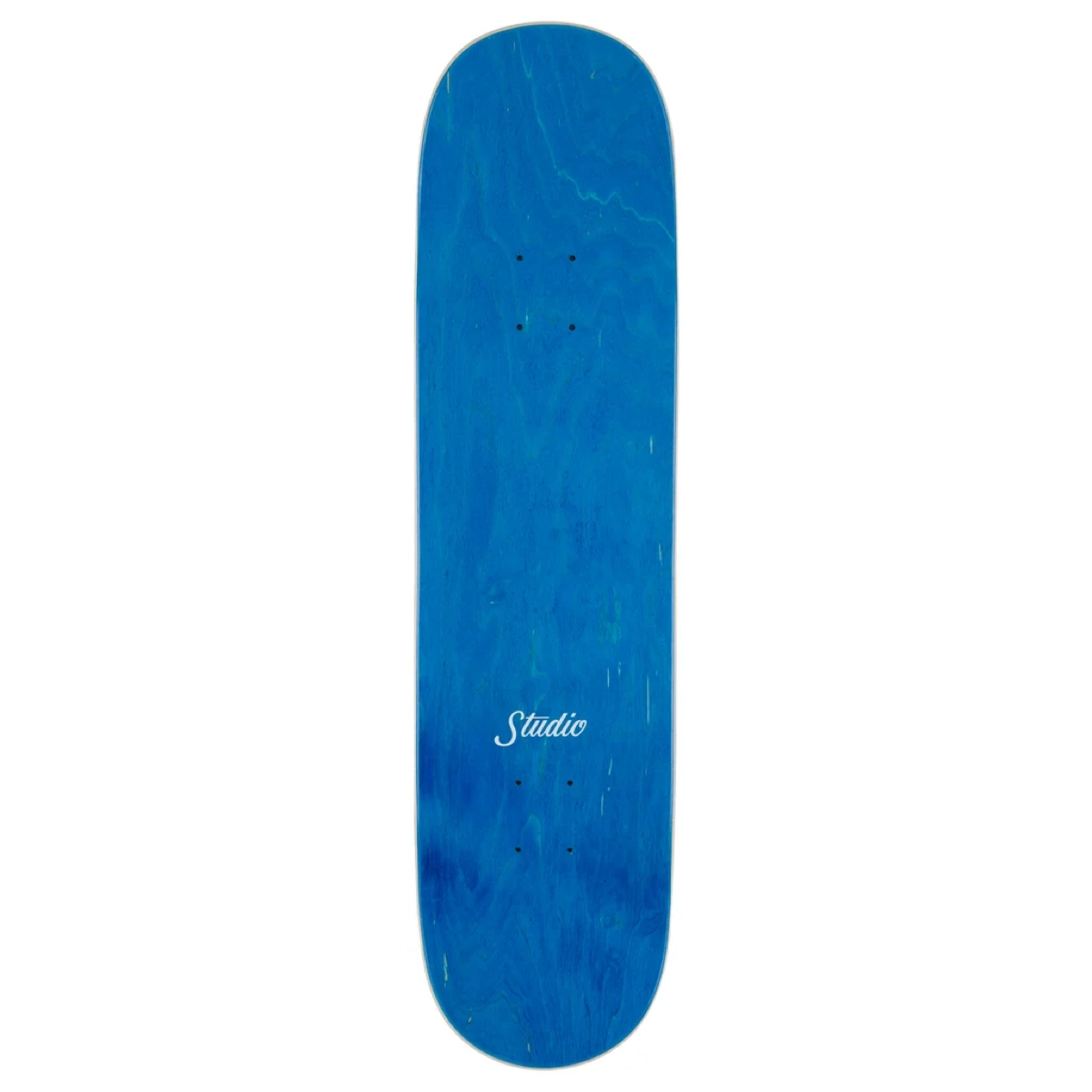  skateboard, bleu, planche, bois, Studio