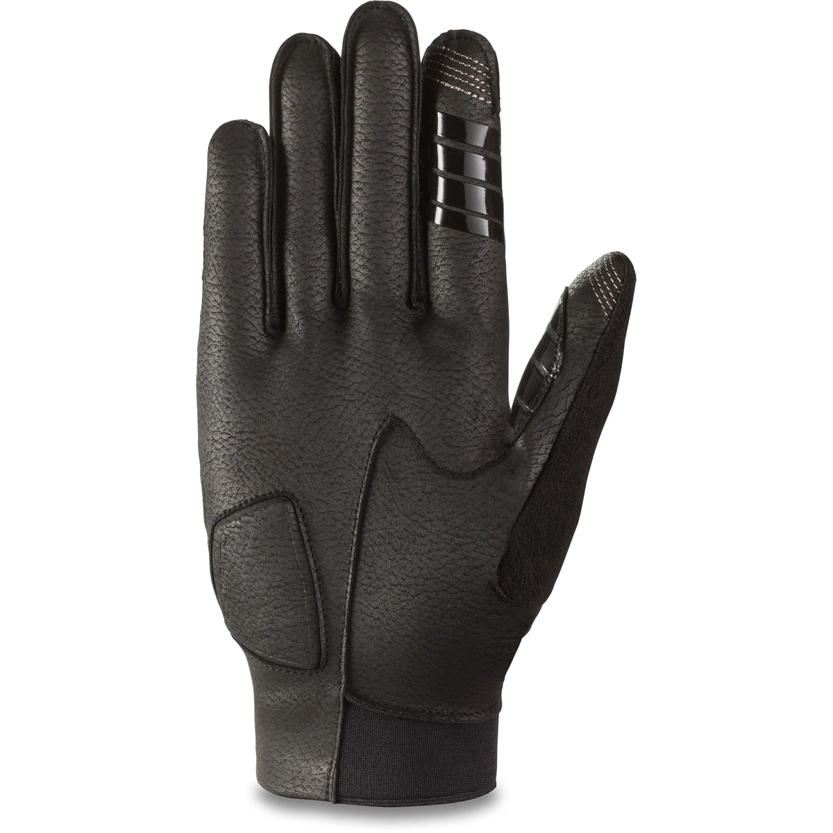 lederhandschuh, schwarz, glattleder, klingel?, fingerhandschuh