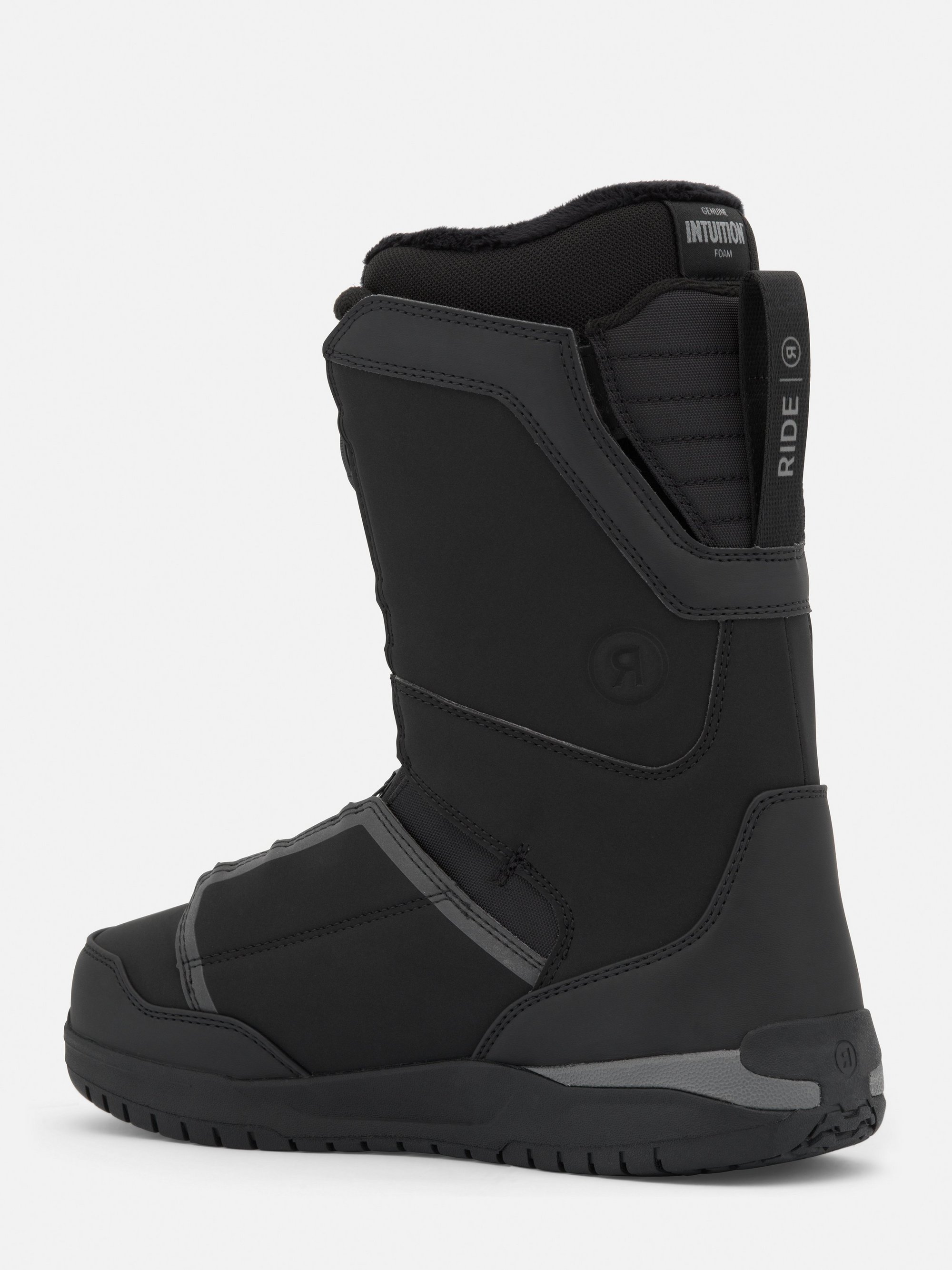 Bottes de neige, bottes d'hiver, chaussures, caoutchouc/synthétique, noir