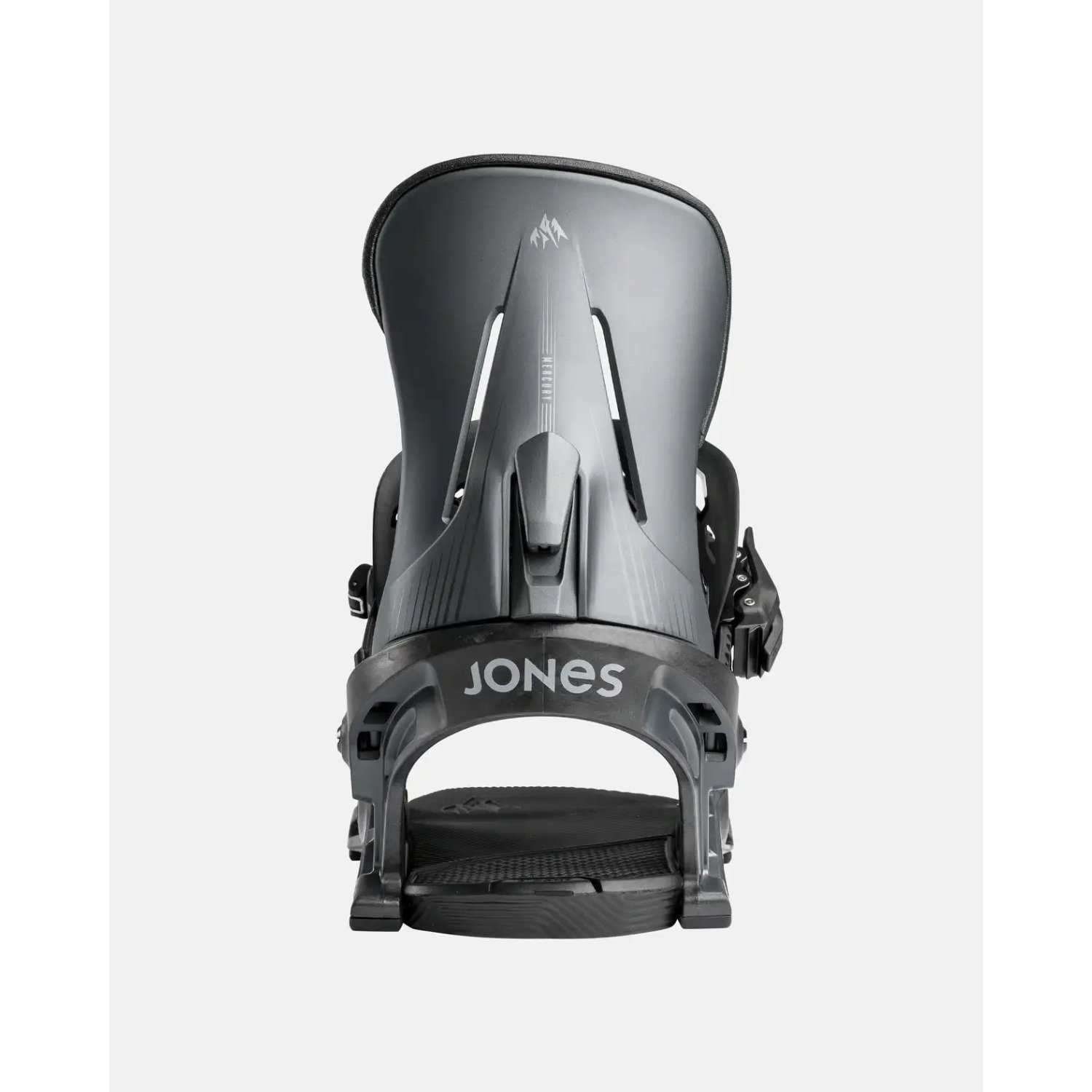 Selle de neige, fixation de snowboard, boucles, gris, Jones