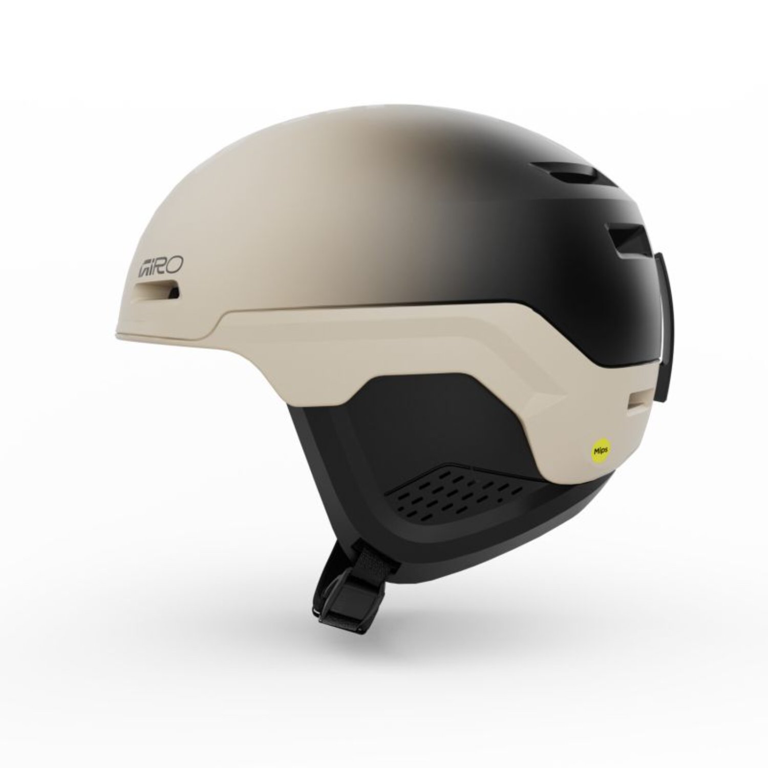 skihelm, Schneeschutzhelm, aviation style, beige helmet, Ventilated