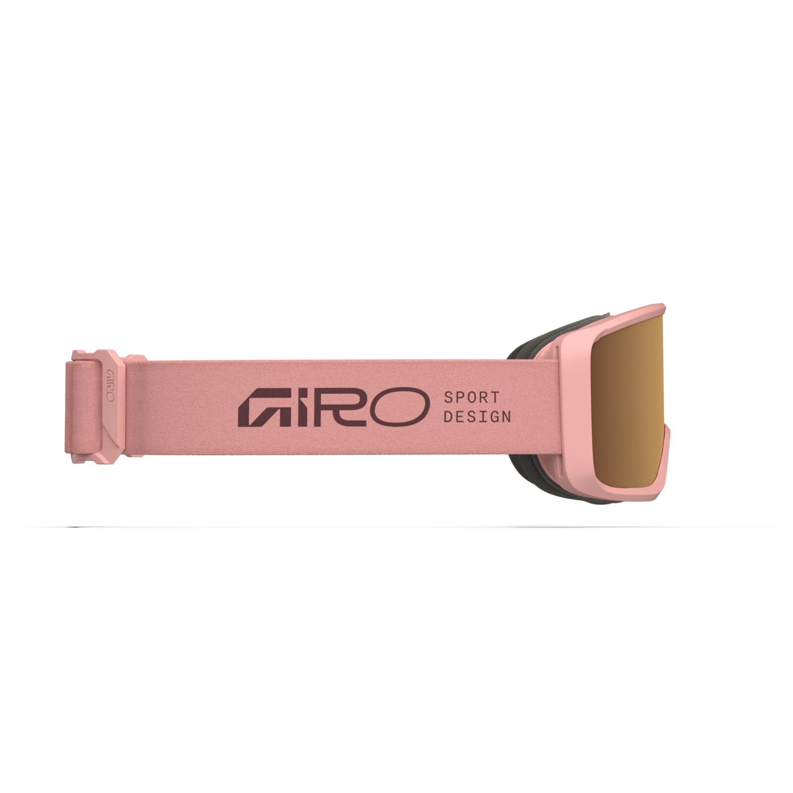Lunettes de neige, lunettes de protection, lunettes de sport, rose, sangle
