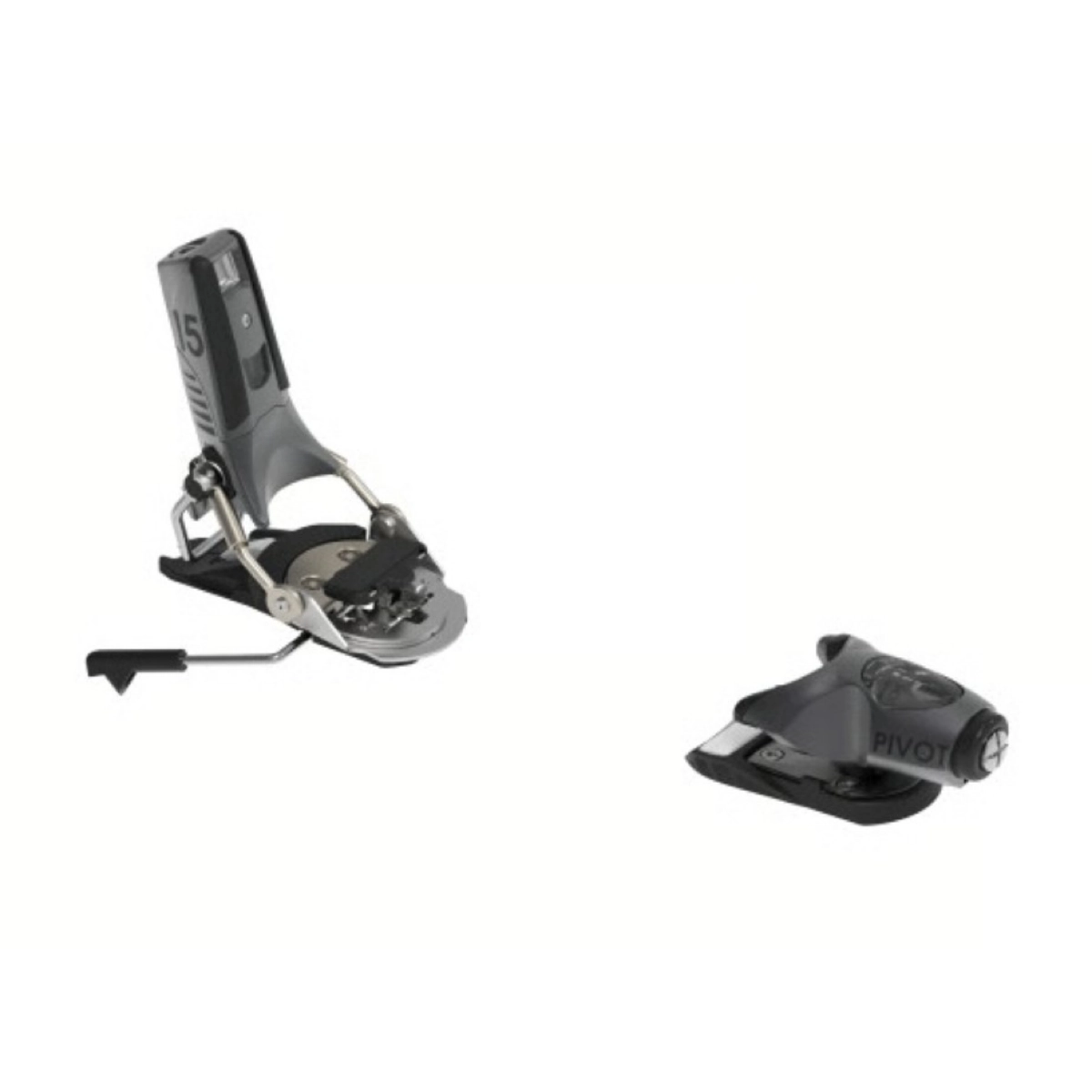 Bindung, Bindungssystem, Snowboardbindung, Aluminium, Schwarz
