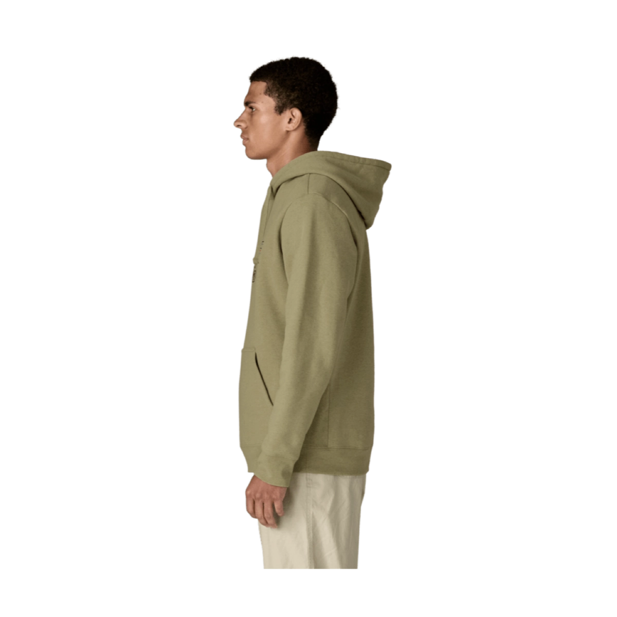 M'S P-6 Logo Uprisal Hoody hoodie, hooded, longsleeve, olive, pocket