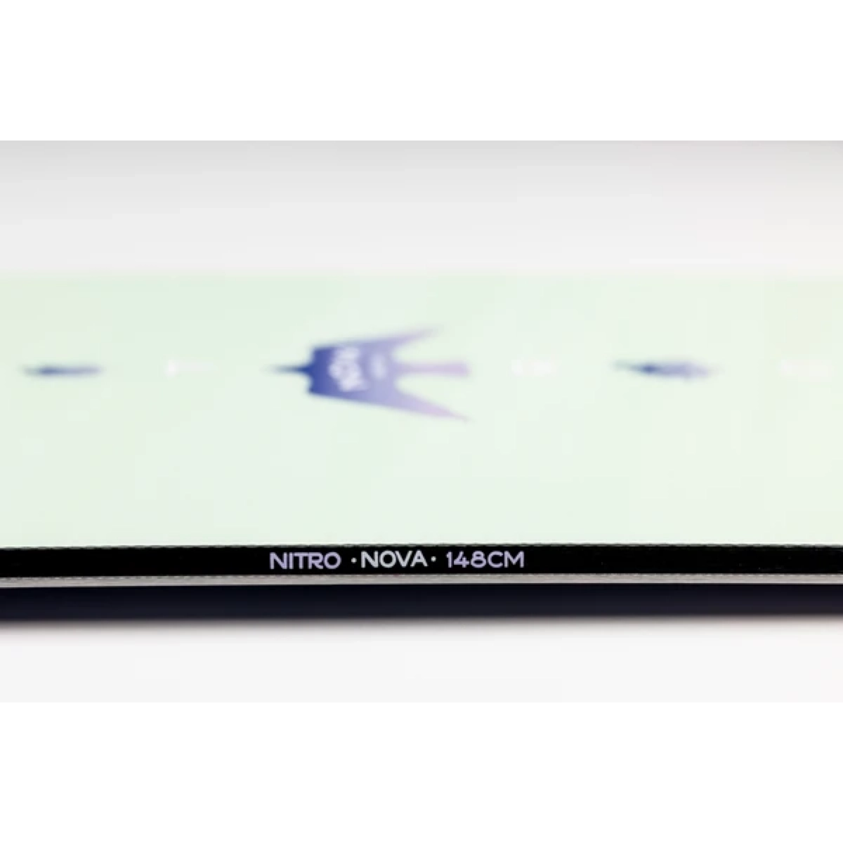 Surfbrett, Länge 148 cm, Motiv am Heck, Mintgrün, Druck auf der Oberfläche, Surfbrett, Board, Nitro Nova, 14.8 cm, Grafisch