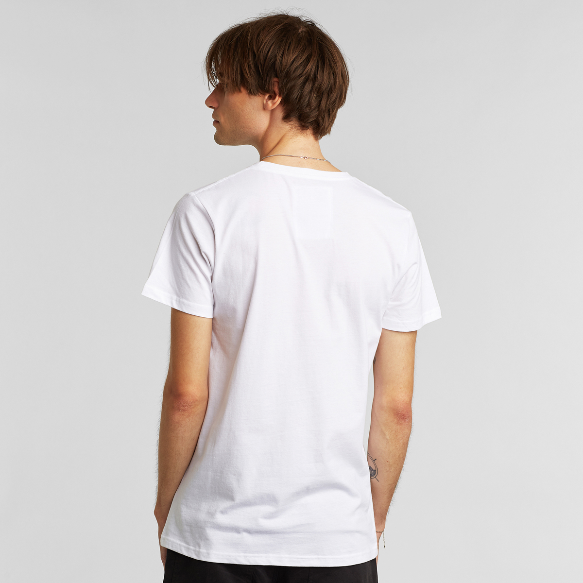T-shirt Stockholm Base Dedicated T-shirt Stockholm Base White, vue 4