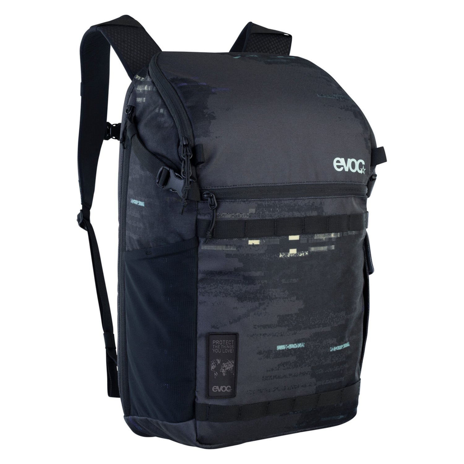Rucksack, Rucksack, Zwischenfach, Kunststoffstruktur, Evoc