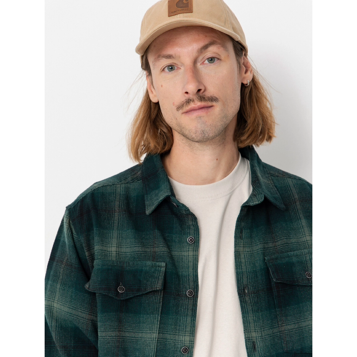 Chapeau, casquette de baseball, casquette beige, casquette beige