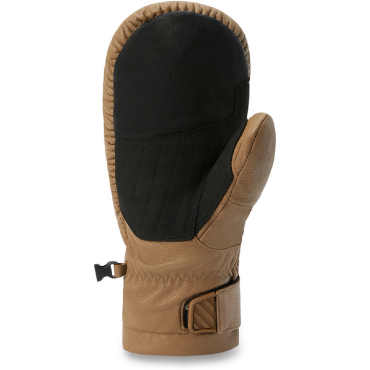 Schneebockhandschuh, Winterhandschuh, Schwarz, Braun, Stulpe