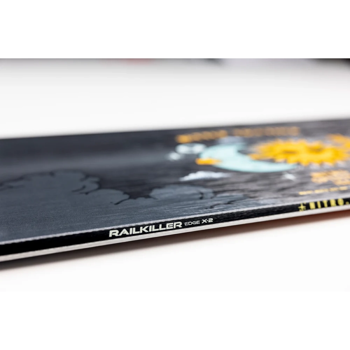 Optisym surfbrett, Grafik, Deck, Tinte, Edge-X-2, Surfbrett, Grafik, bunt, Edge X-2, Railkiller