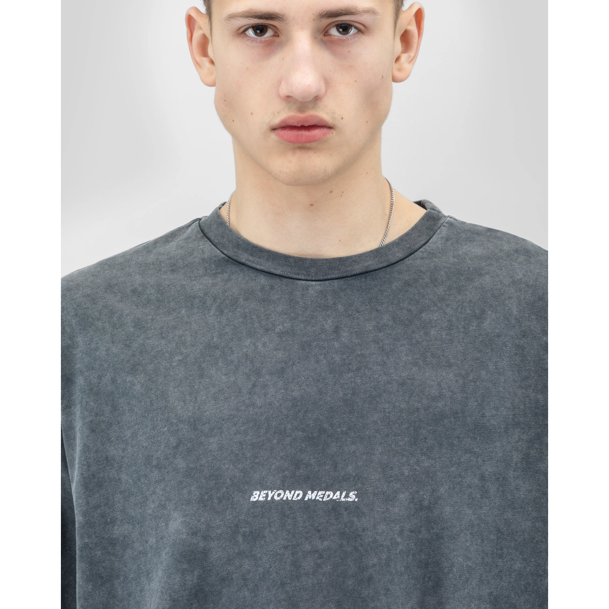 Distressed Logo Tee
