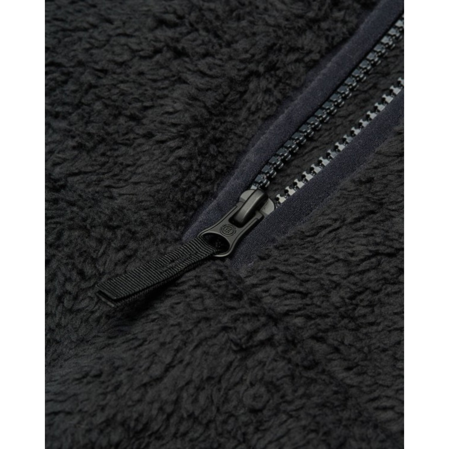 Classic Sherpa 1/4 Zip W Fermeture éclair, tissu en fourrure, noir, fermeture éclair, Zipp