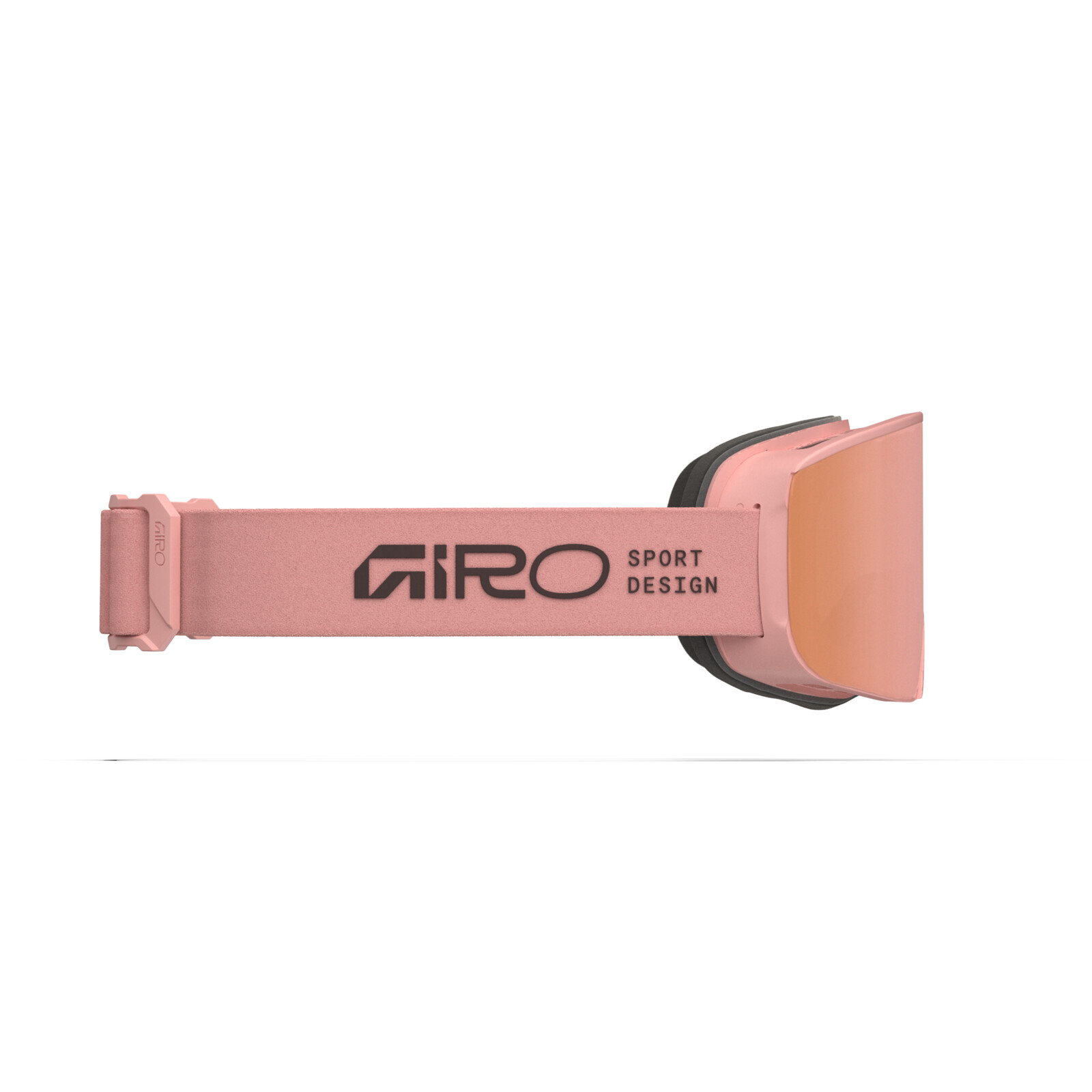 Lunettes de protection, neige, rose, sangle réglable, design sportif